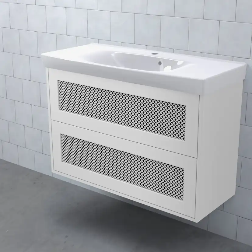 Tvättställsskåp Björbo Badrum Mejda Kompakt Hög