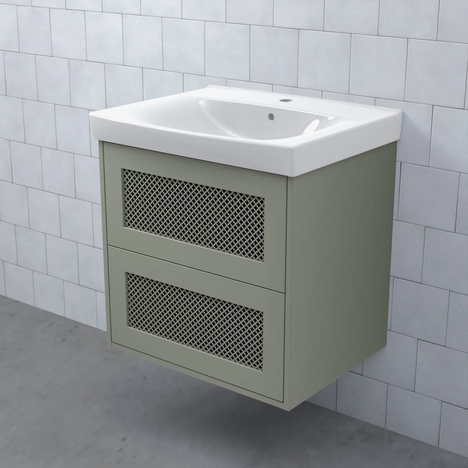 Tvättställsskåp Björbo Badrum Mejda Hög