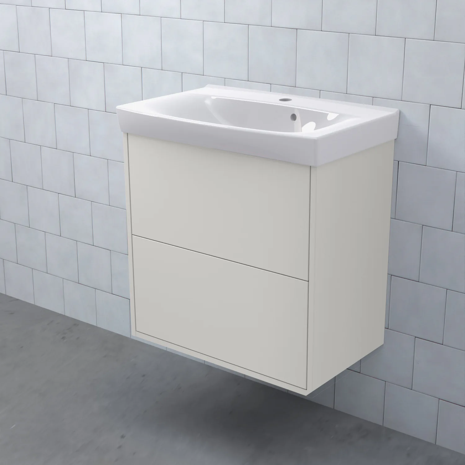 Tvättställsskåp Björbo Badrum Mejda Kompakt Hög