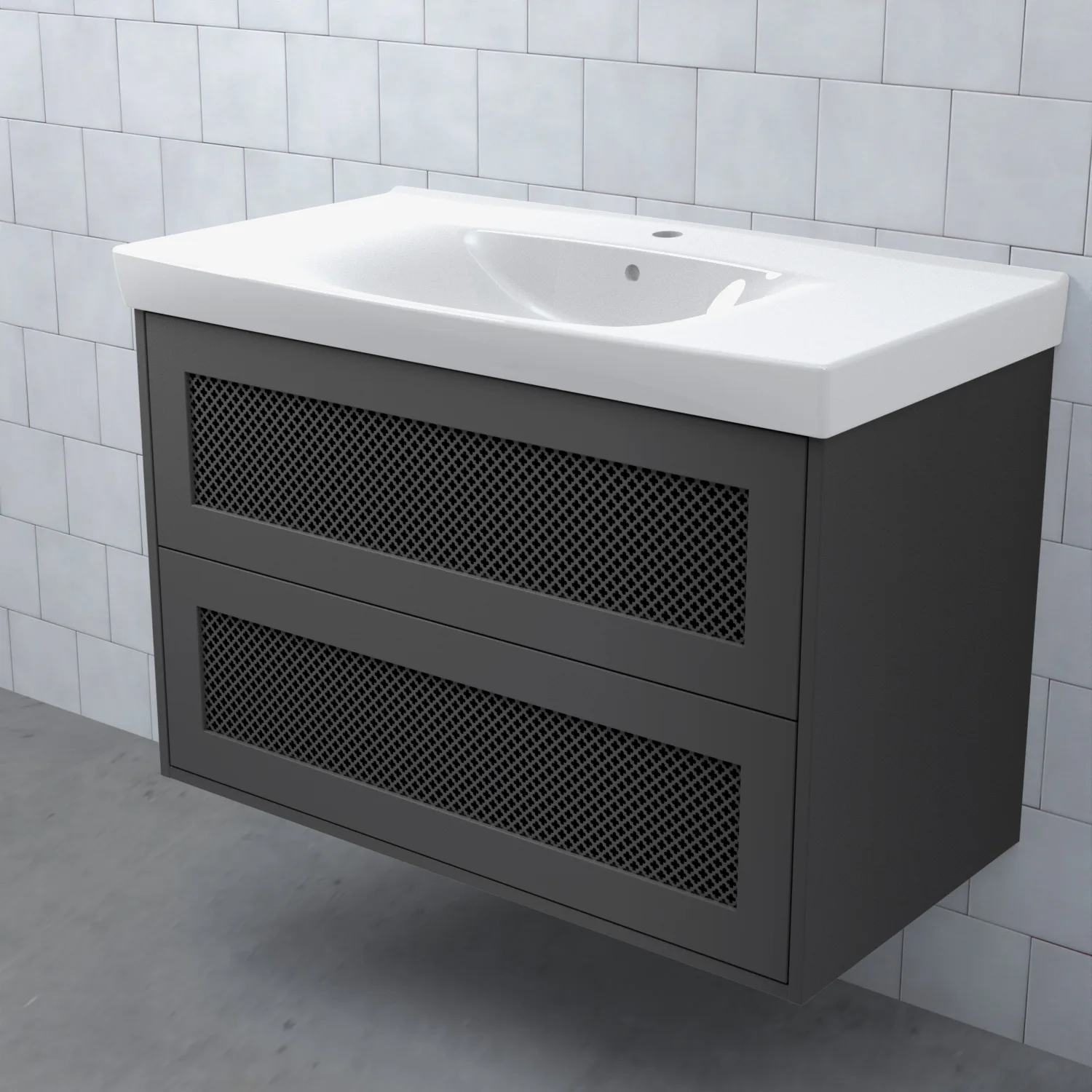 Tvättställsskåp Björbo Badrum Mejda Hög