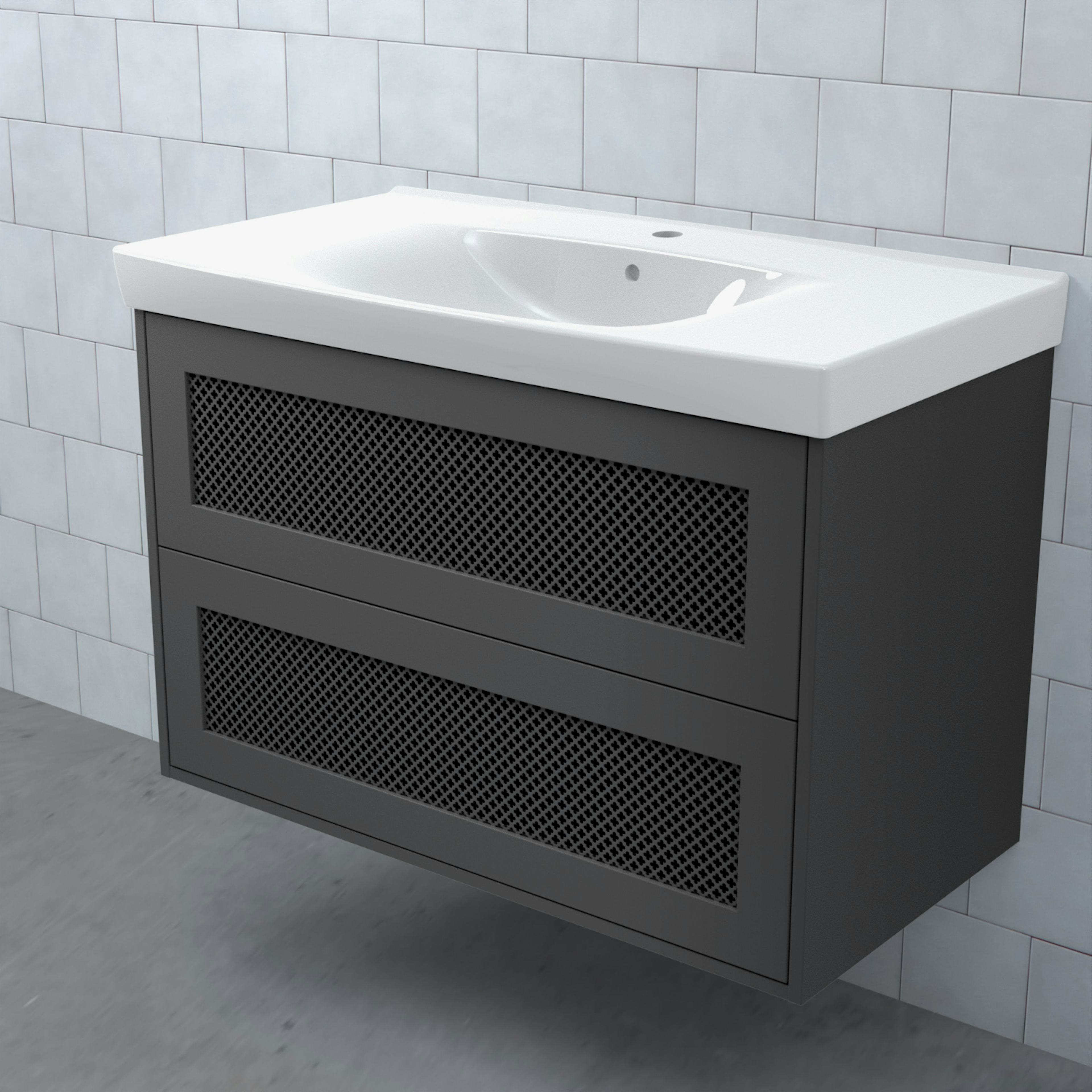 Tvättställsskåp Björbo Badrum Mejda Hög