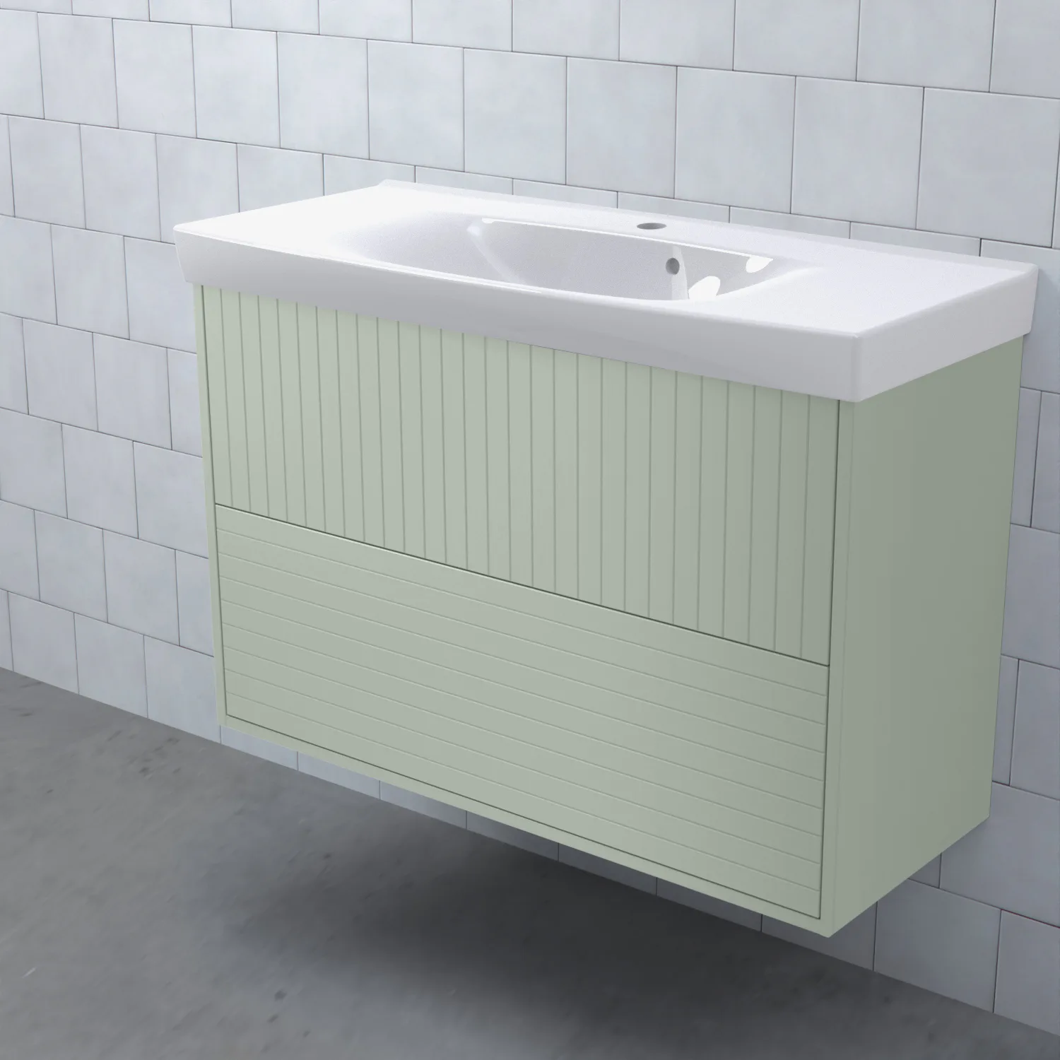 Tvättställsskåp Björbo Badrum Mejda Kompakt Hög