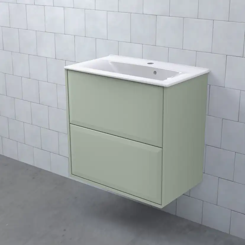 Tvättställsskåp Björbo Badrum Mejda Kompakt Hög