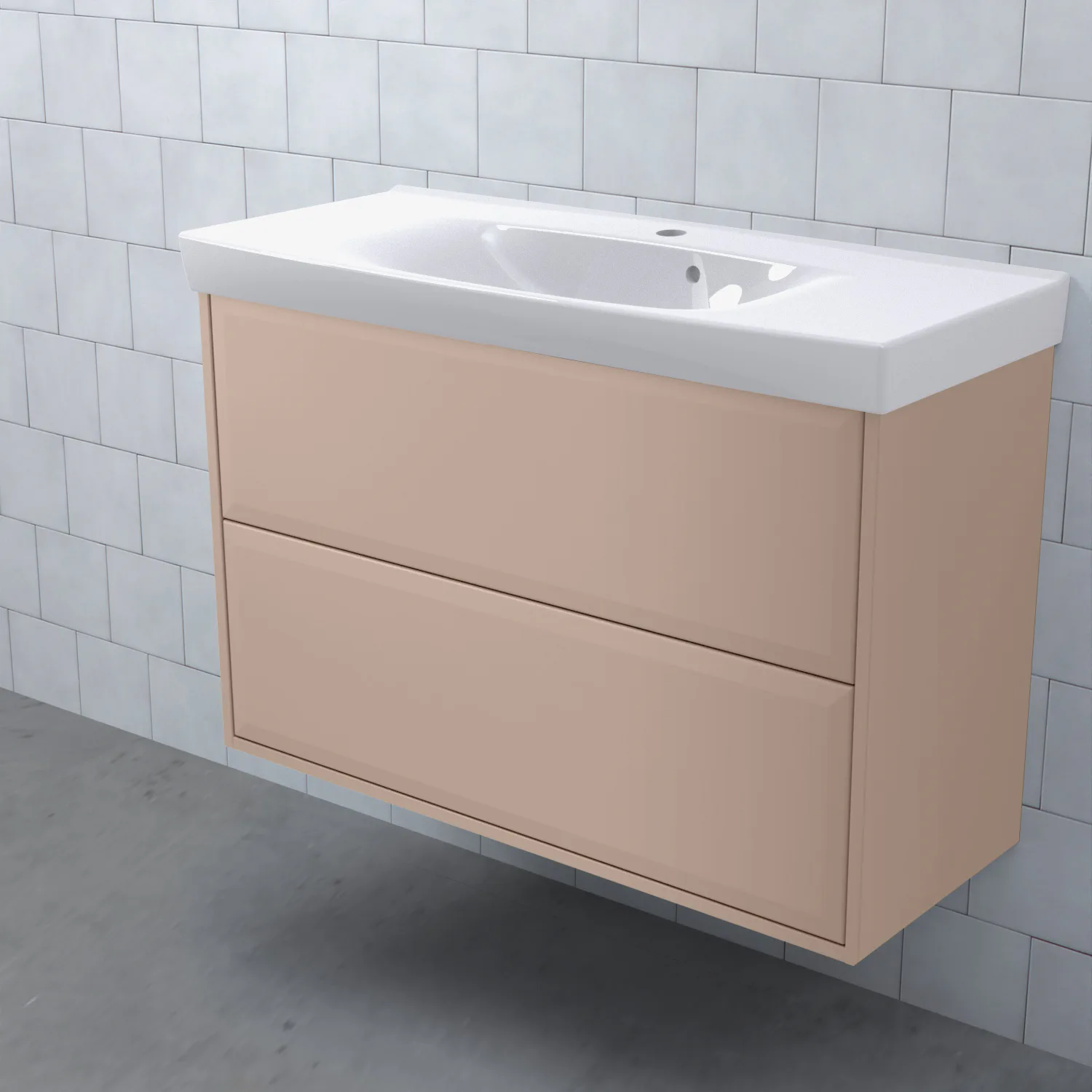 Tvättställsskåp Björbo Badrum Mejda Kompakt Hög