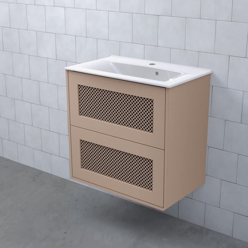 Tvättställsskåp Björbo Badrum Mejda Kompakt Hög