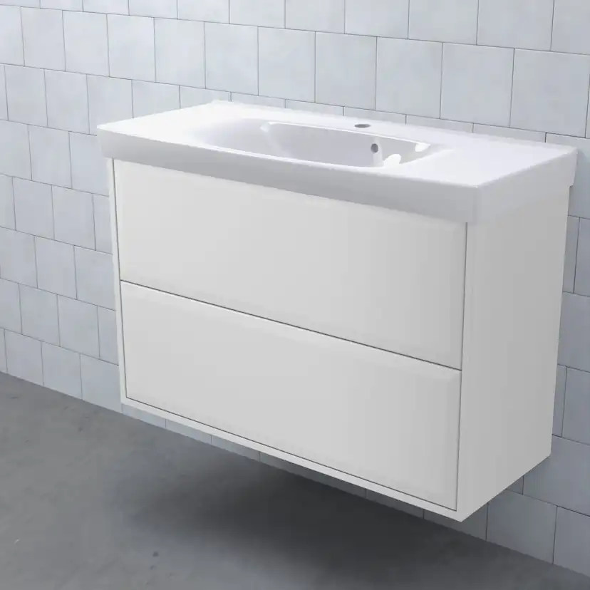 Tvättställsskåp Björbo Badrum Mejda Kompakt Hög