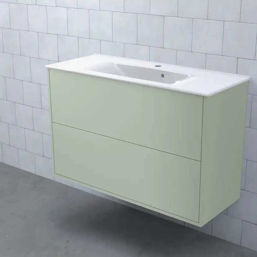 Tvättställsskåp Björbo Badrum Mejda Kompakt Hög