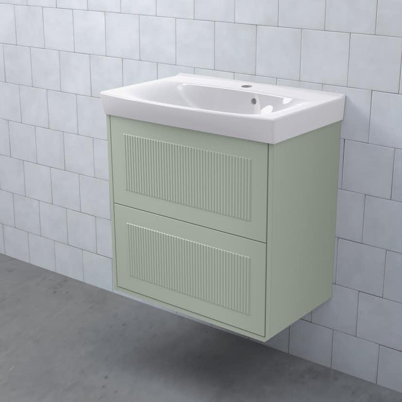 Tvättställsskåp Björbo Badrum Mejda Kompakt Hög