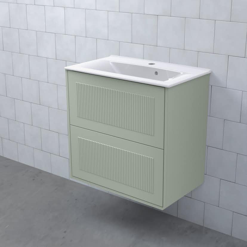 Tvättställsskåp Björbo Badrum Mejda Kompakt Hög