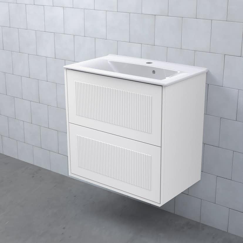 Tvättställsskåp Björbo Badrum Mejda Kompakt Hög