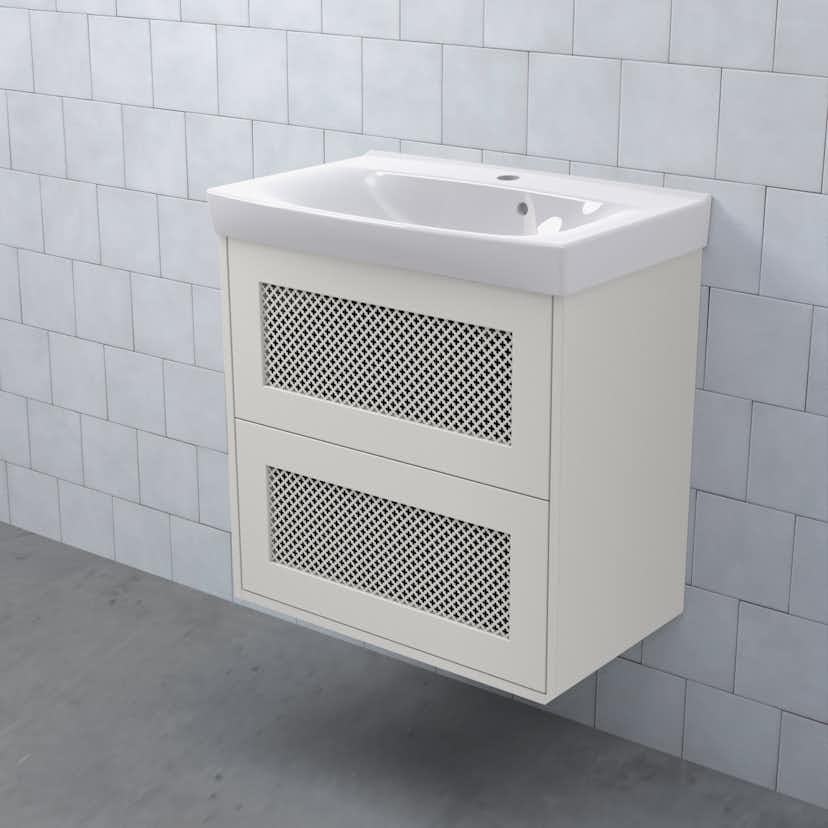 Tvättställsskåp Björbo Badrum Mejda Kompakt Hög