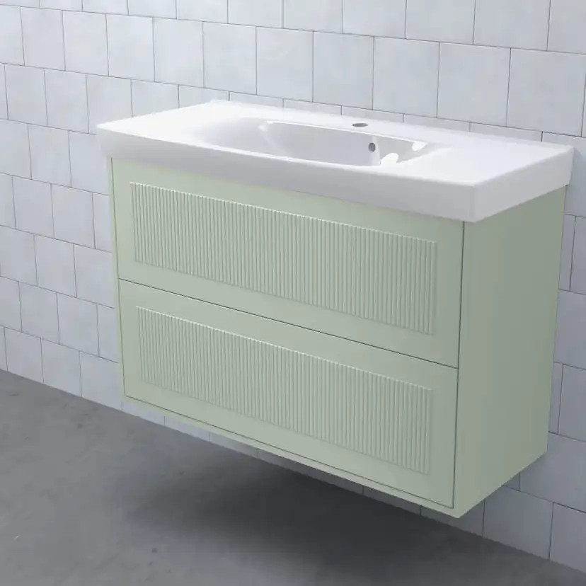 Tvättställsskåp Björbo Badrum Mejda Kompakt Hög