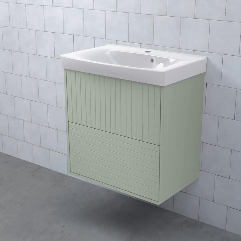 Tvättställsskåp Björbo Badrum Mejda Kompakt Hög