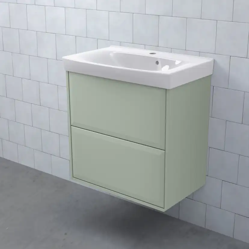 Tvättställsskåp Björbo Badrum Mejda Kompakt Hög