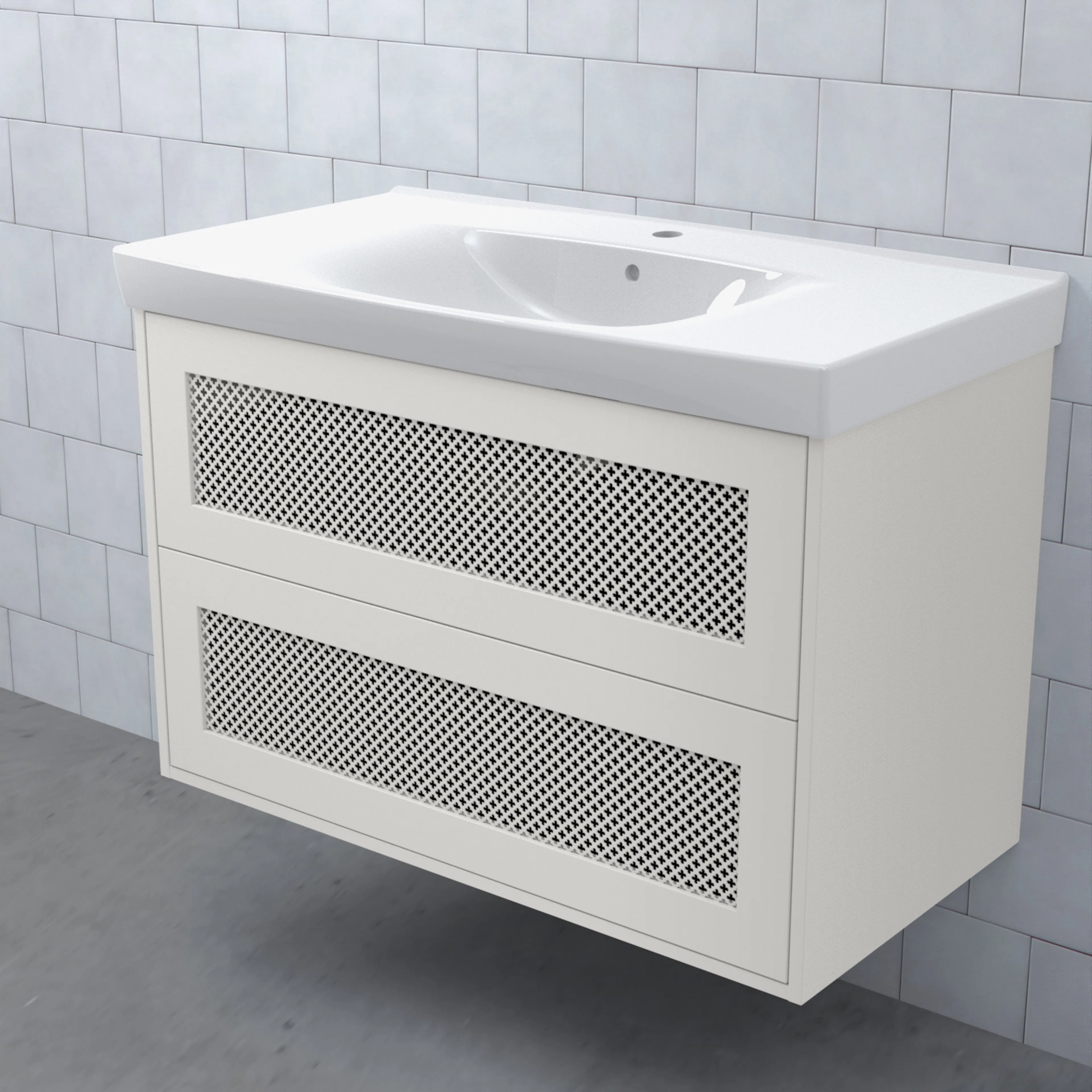 Tvättställsskåp Björbo Badrum Mejda Hög