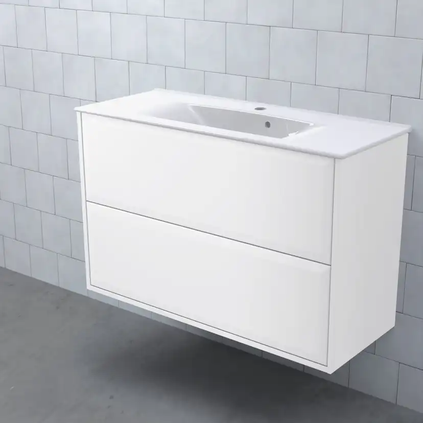 Tvättställsskåp Björbo Badrum Mejda Kompakt Hög