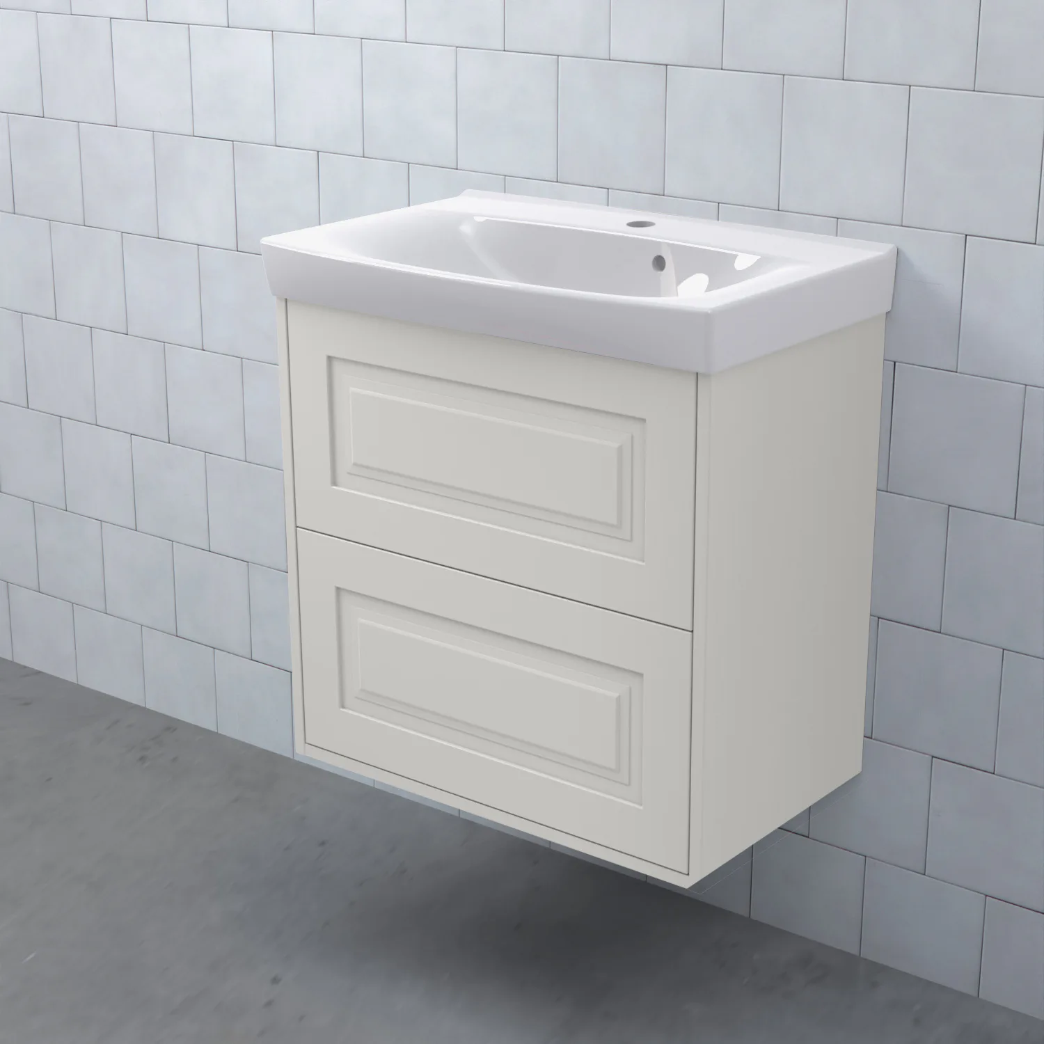 Tvättställsskåp Björbo Badrum Mejda Kompakt Hög