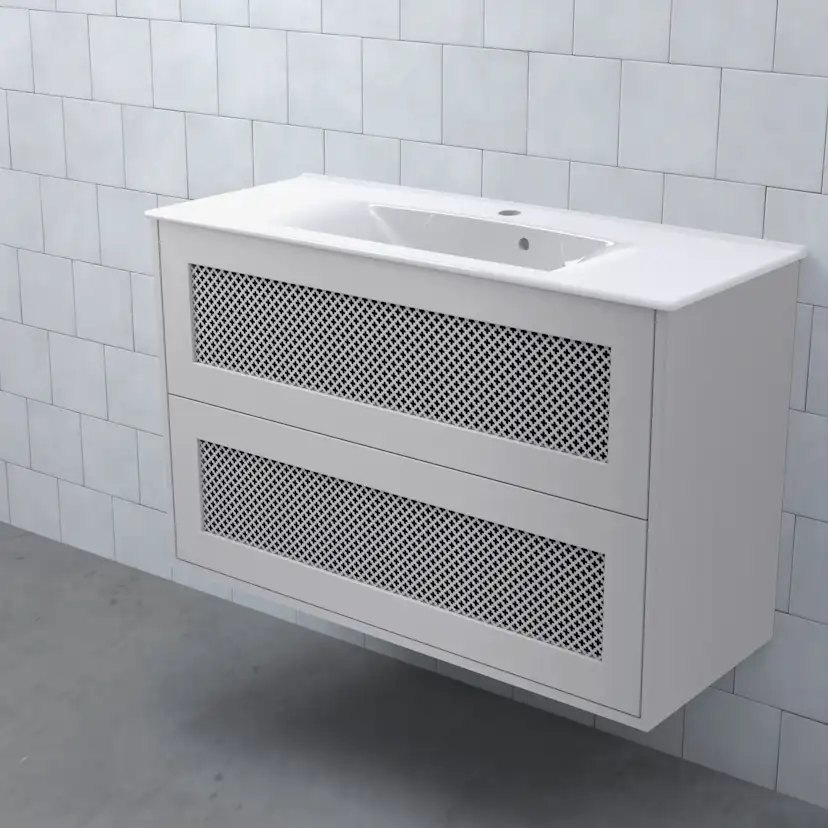 Tvättställsskåp Björbo Badrum Mejda Kompakt Hög