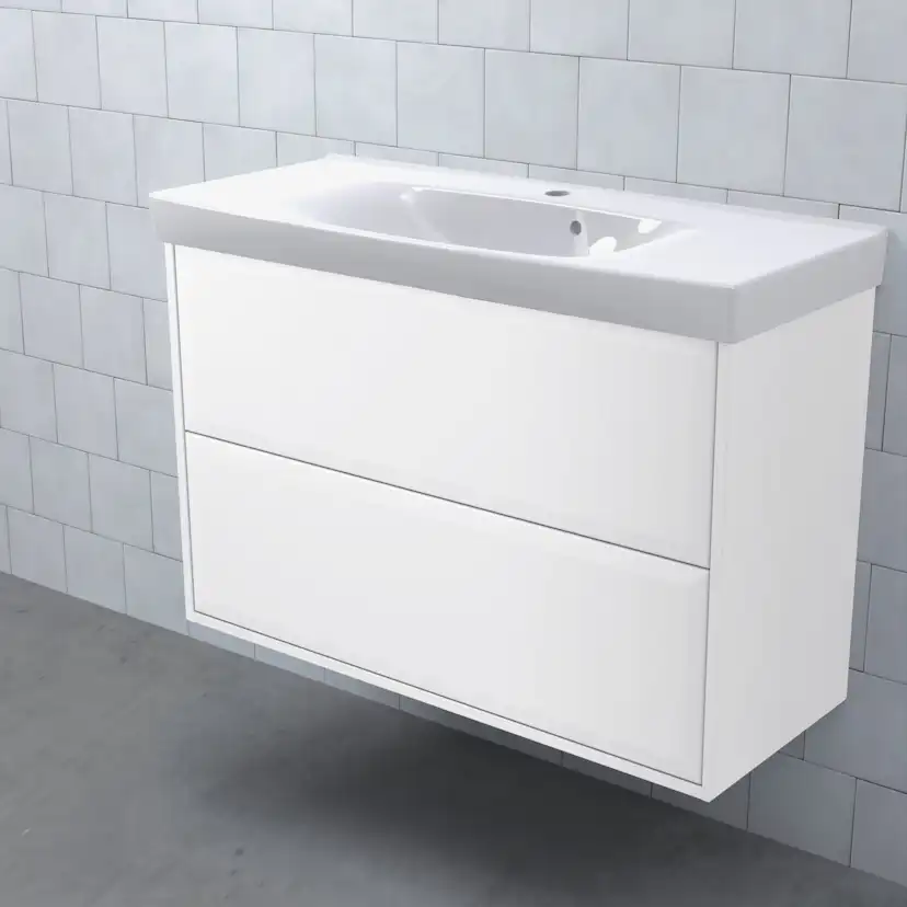 Tvättställsskåp Björbo Badrum Mejda Kompakt Hög