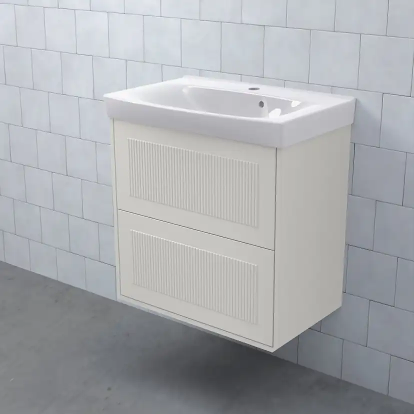 Tvättställsskåp Björbo Badrum Mejda Kompakt Hög