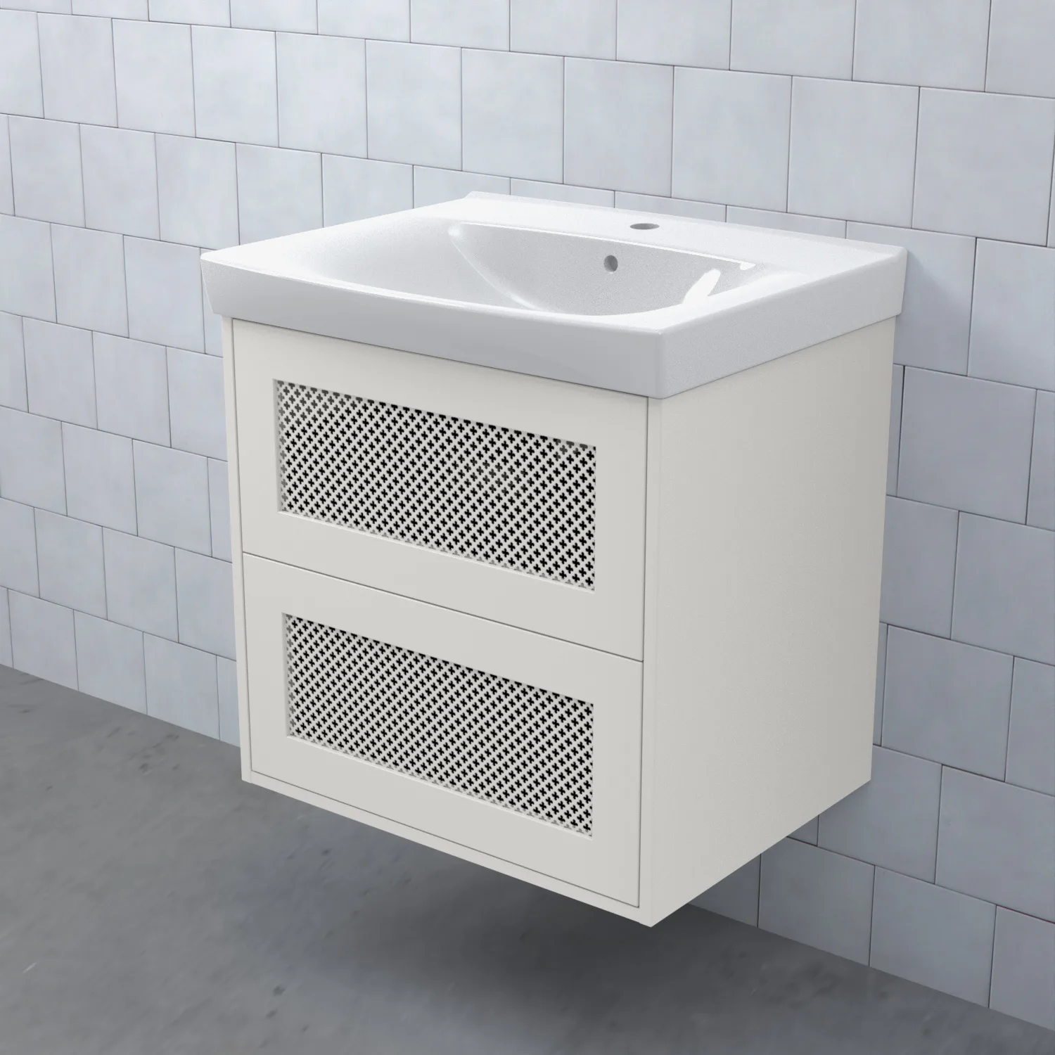 Tvättställsskåp Björbo Badrum Mejda Hög