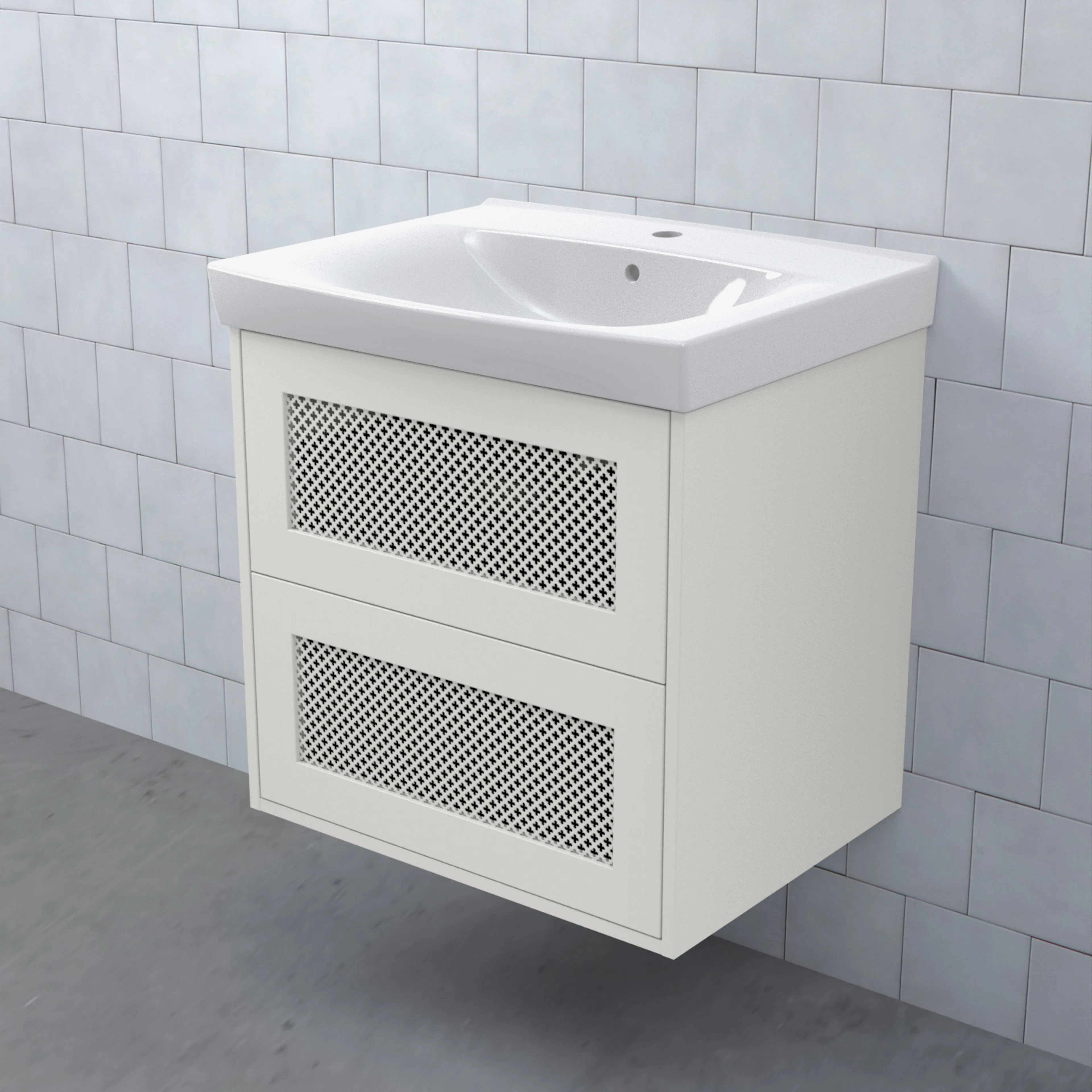 Tvättställsskåp Björbo Badrum Mejda Hög