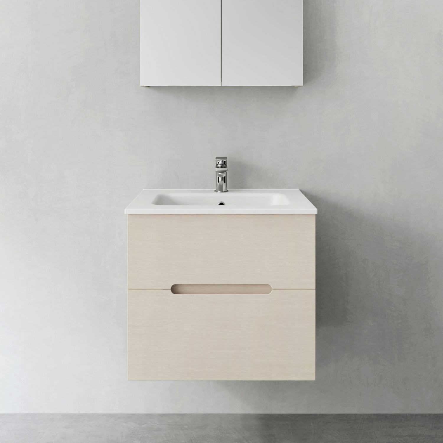 Tvättställsskåp Hafa Compact Sun utan Tvättställ