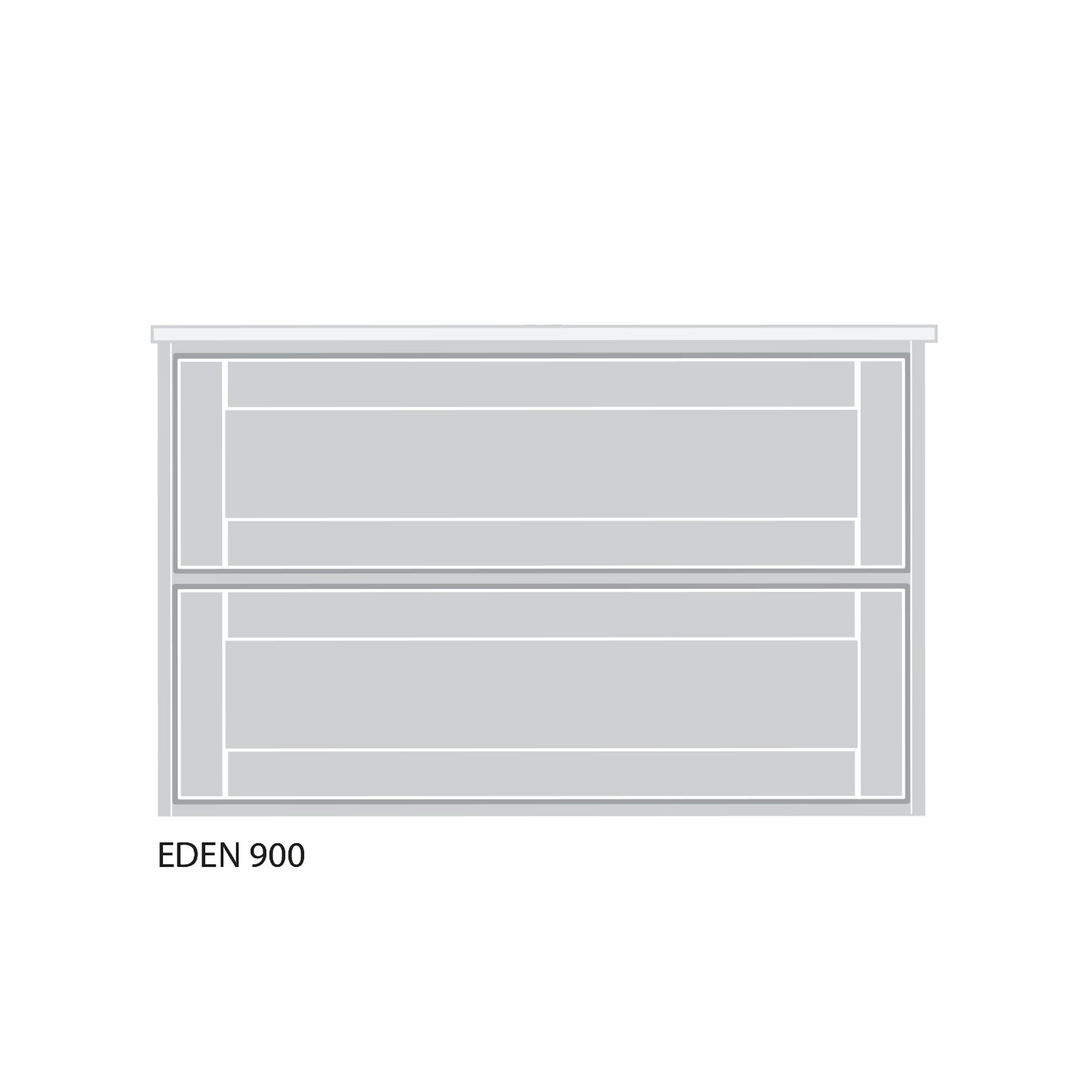 Tvättställsskåp Hafa Eden för Fristående Tvättställ