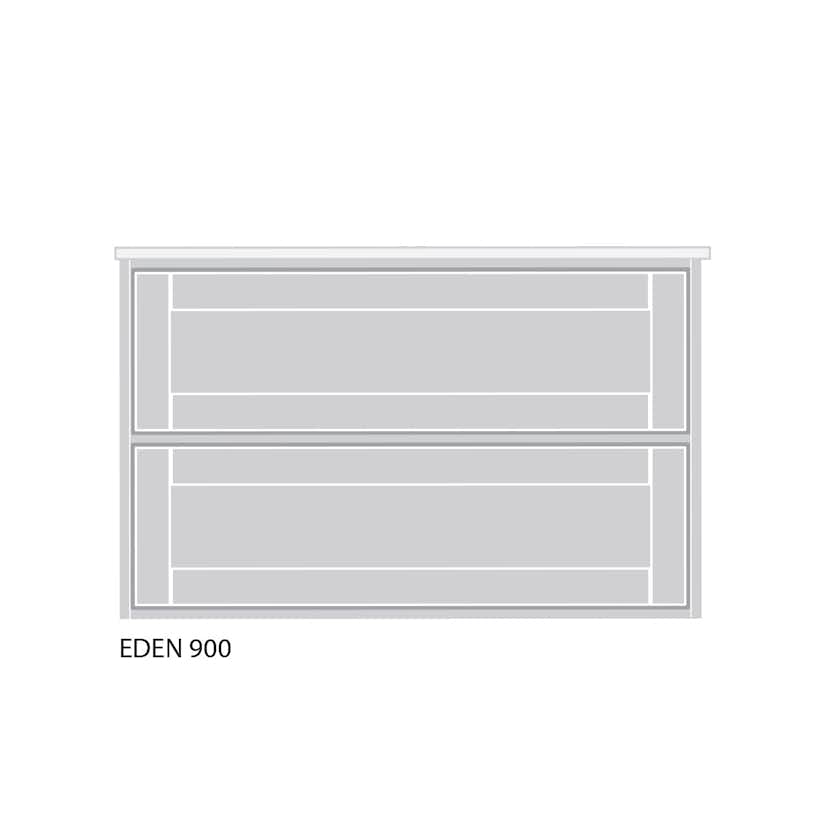 Tvättställsskåp Hafa Eden för Fristående Tvättställ