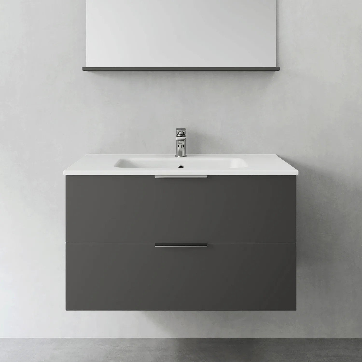 Tvättställsskåp Hafa Shape utan Tvättställ