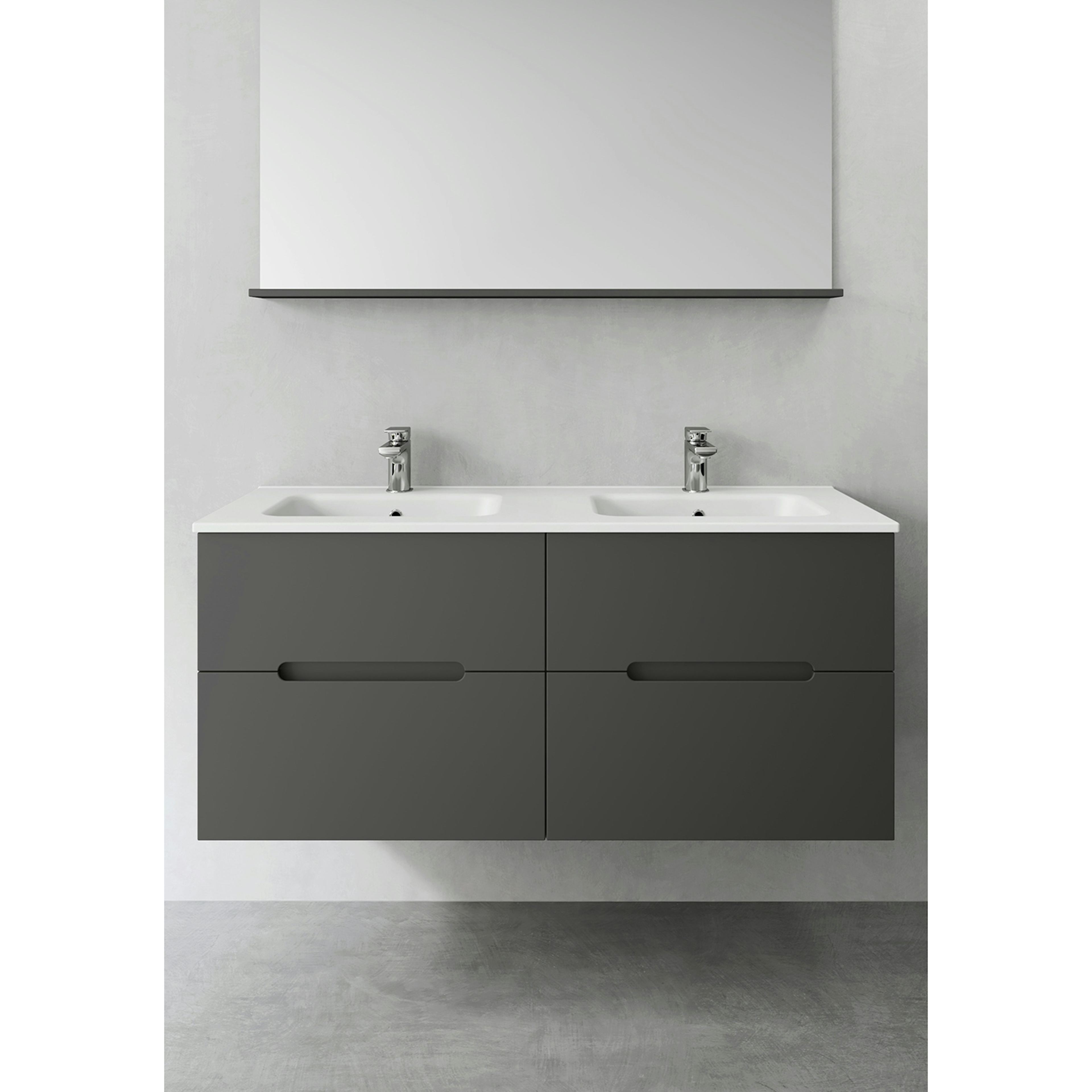 Tvättställsskåp Hafa Sun 1200 Dubbel utan Tvättställ