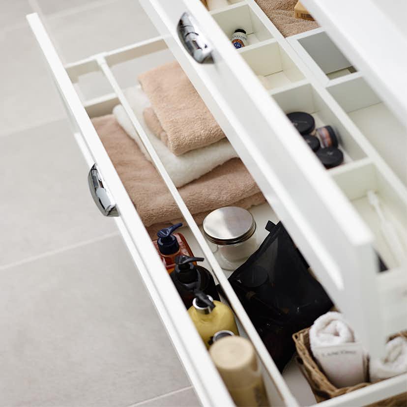 Tvättställsskåp Miller Badrum London 100 för Fristående Tvättställ