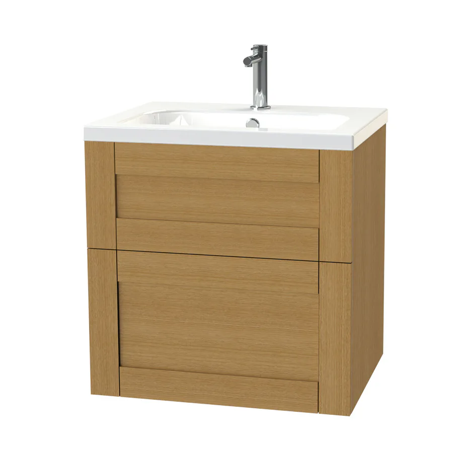 Tvättställsskåp Miller Badrum London 60 Lådor för Heltäckande Tvättställ