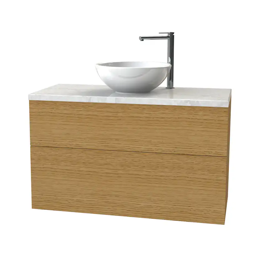 Tvättställsskåp Miller Badrum New York 100 för Fristående Tvättställ