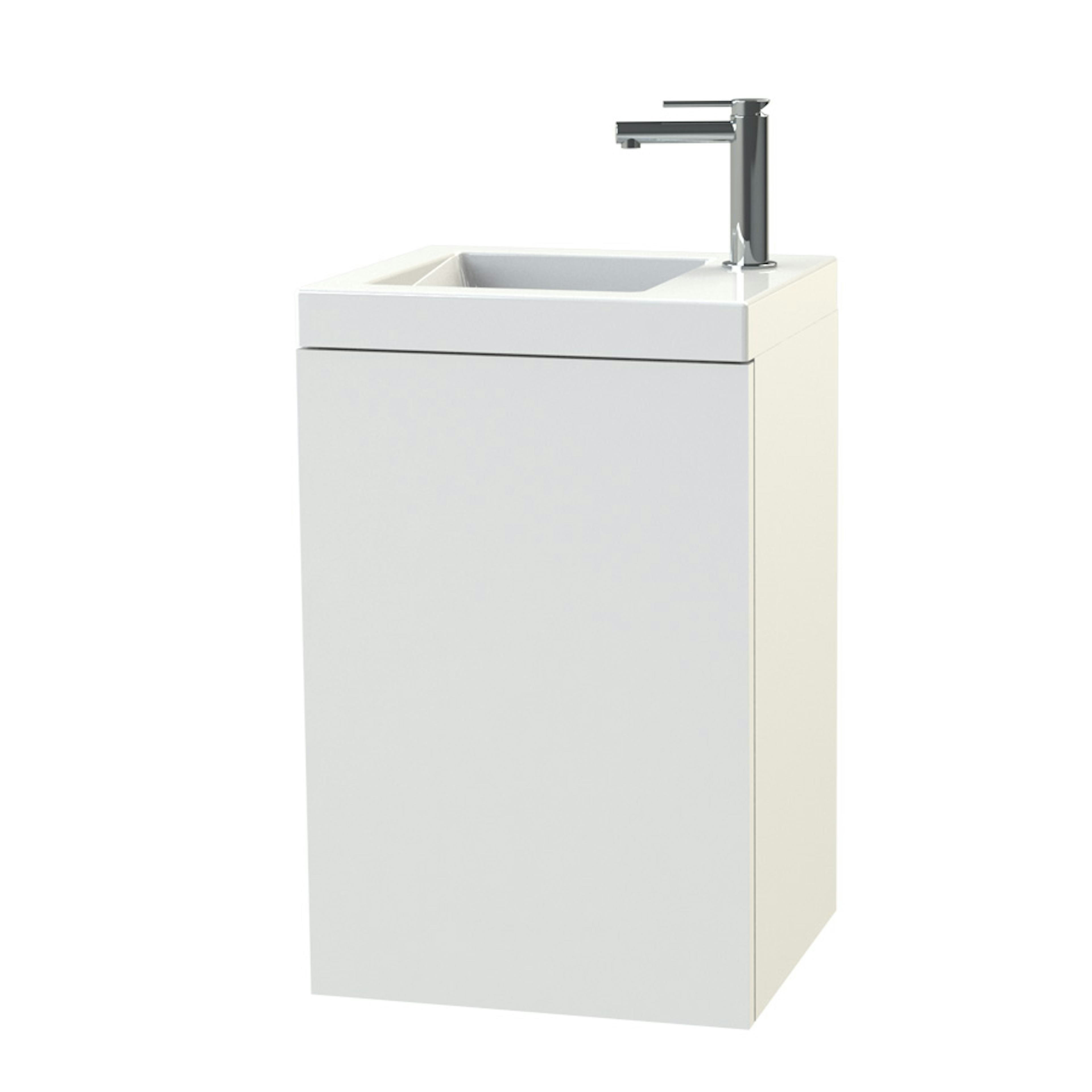 Tvättställsskåp Miller Badrum New York 40 för Heltäckande Tvättställ