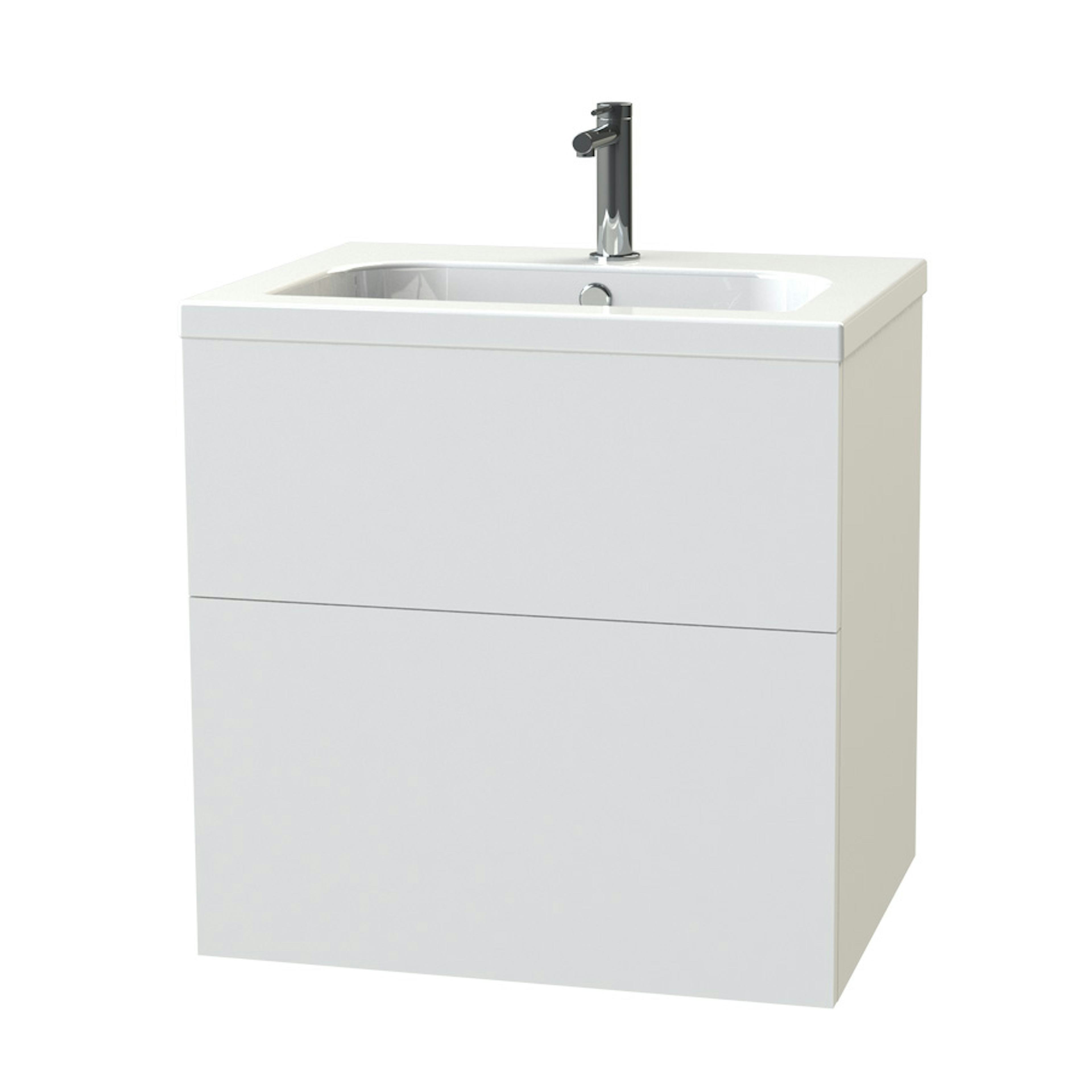 Tvättställsskåp Miller Badrum New York 60 Lådor för Heltäckande Tvättställ