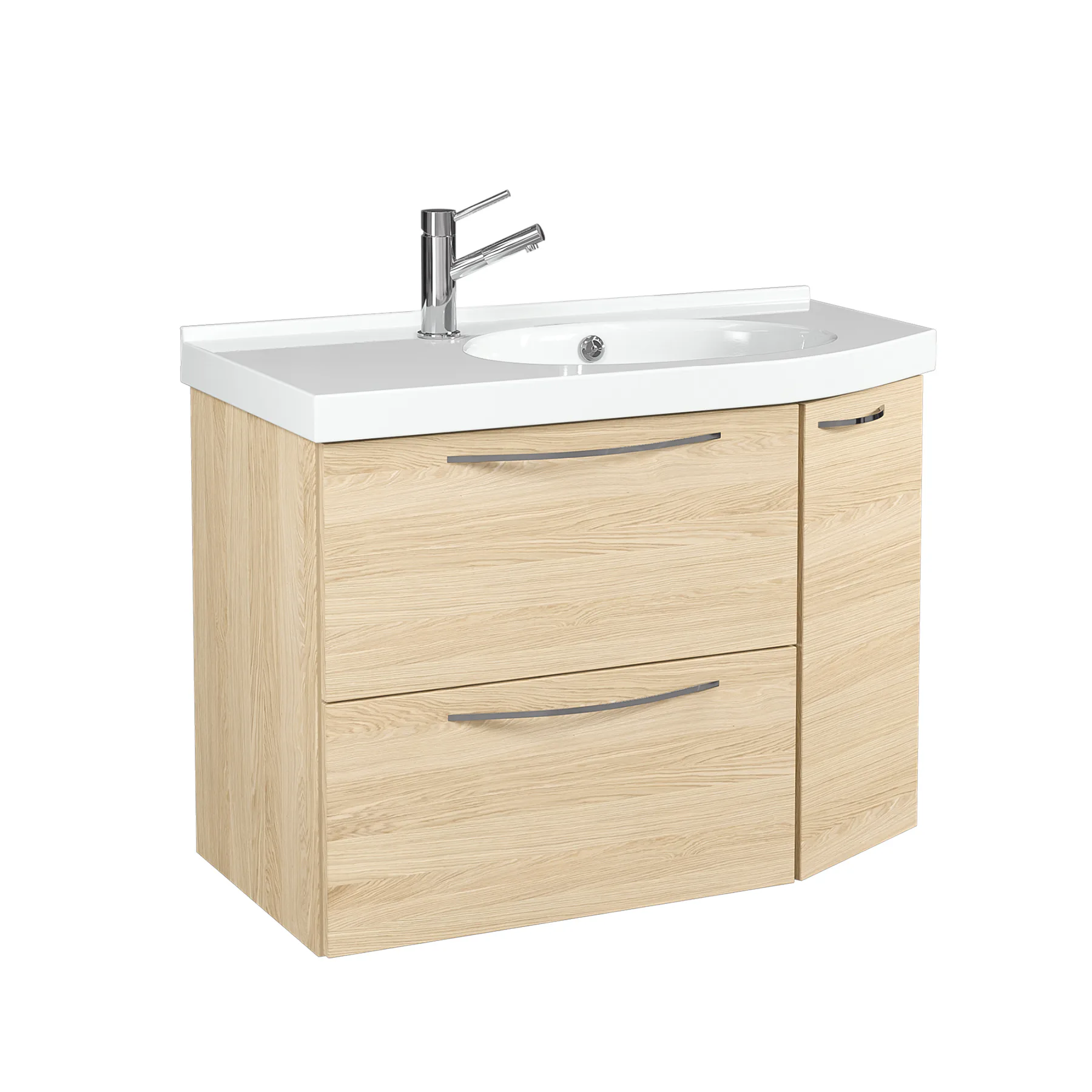 Tvättställsskåp Temal Mondo med Lådor och Lucka