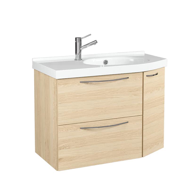 Tvättställsskåp Temal Mondo med Lådor och Lucka