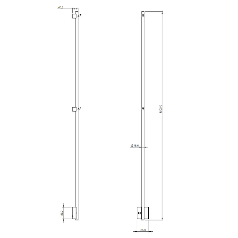 Handdukstork Tapwell TW1500-85
