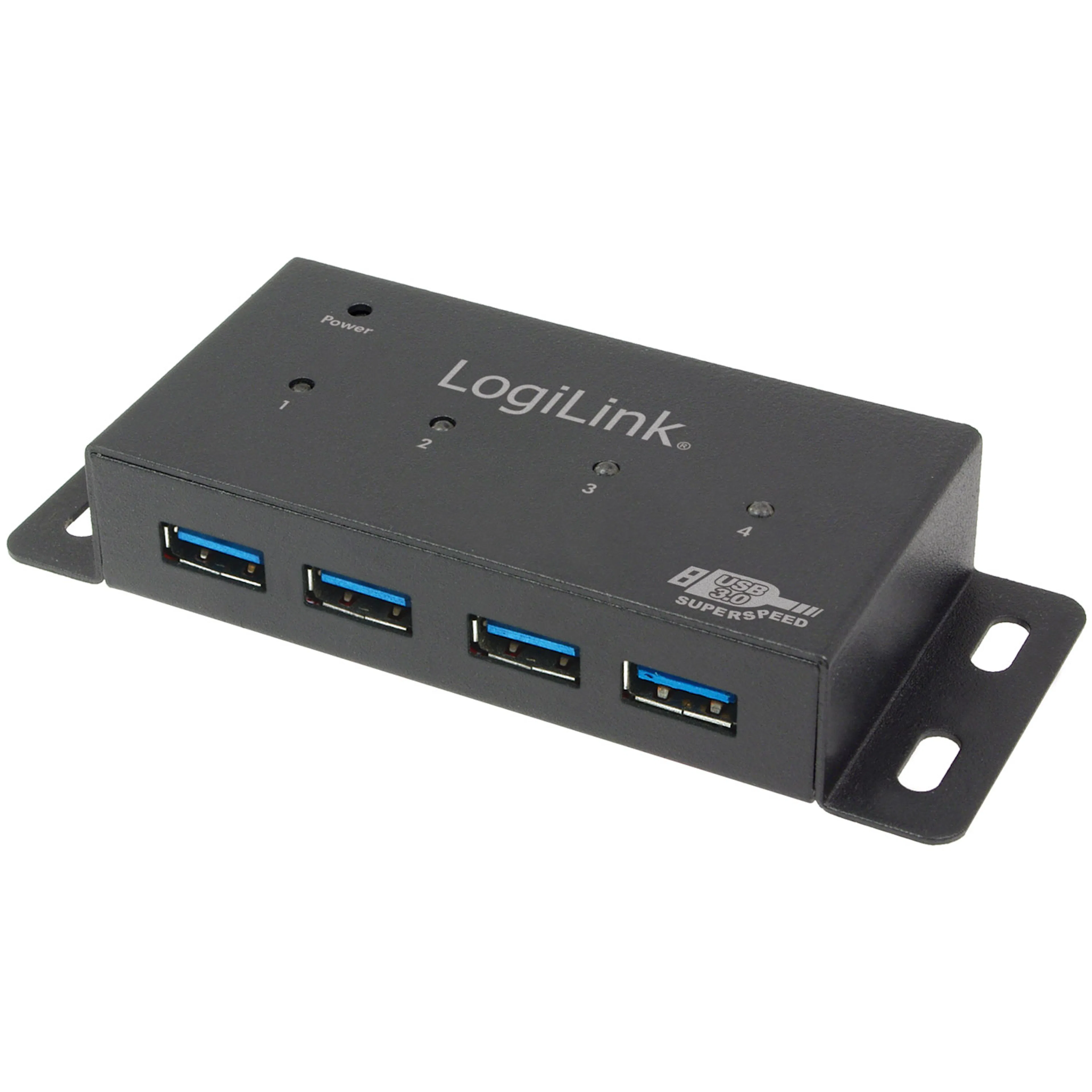 USB 3.0-hub LogiLink 4-port