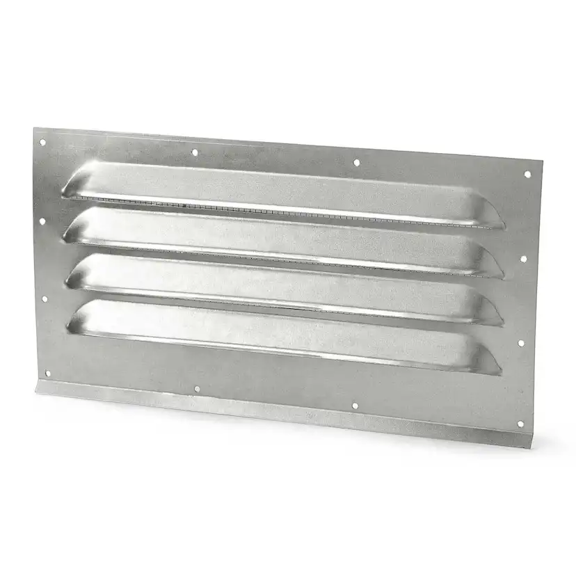 Ventilationsgaller Habo 405 i Stål med Insektsnät