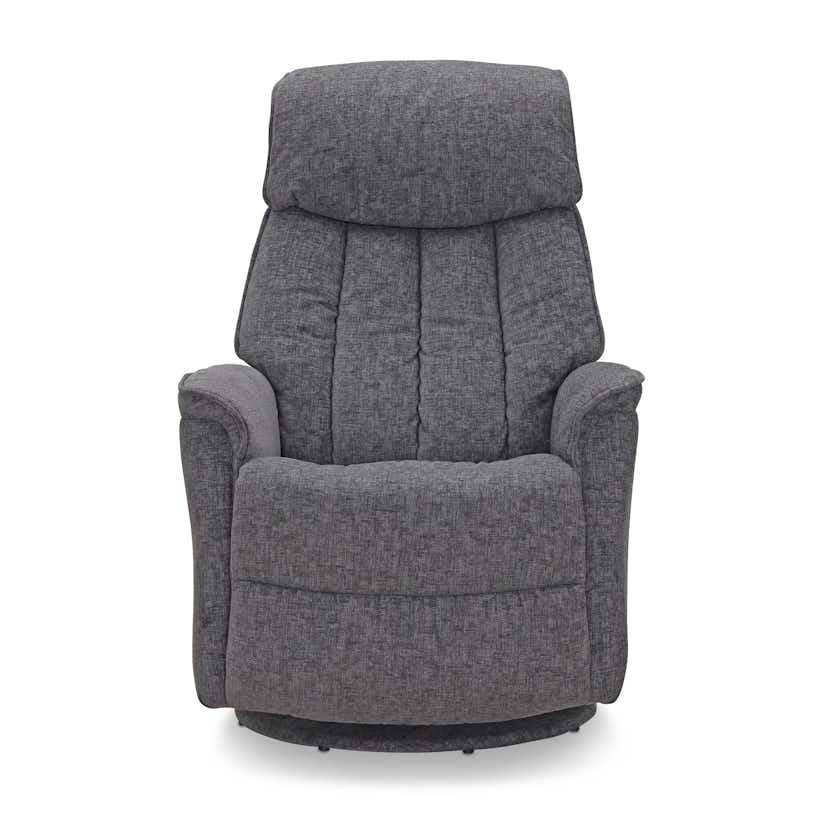 Reclinerfåtölj Hagagruppen Umeå Snurrbar Grå Fåtölj