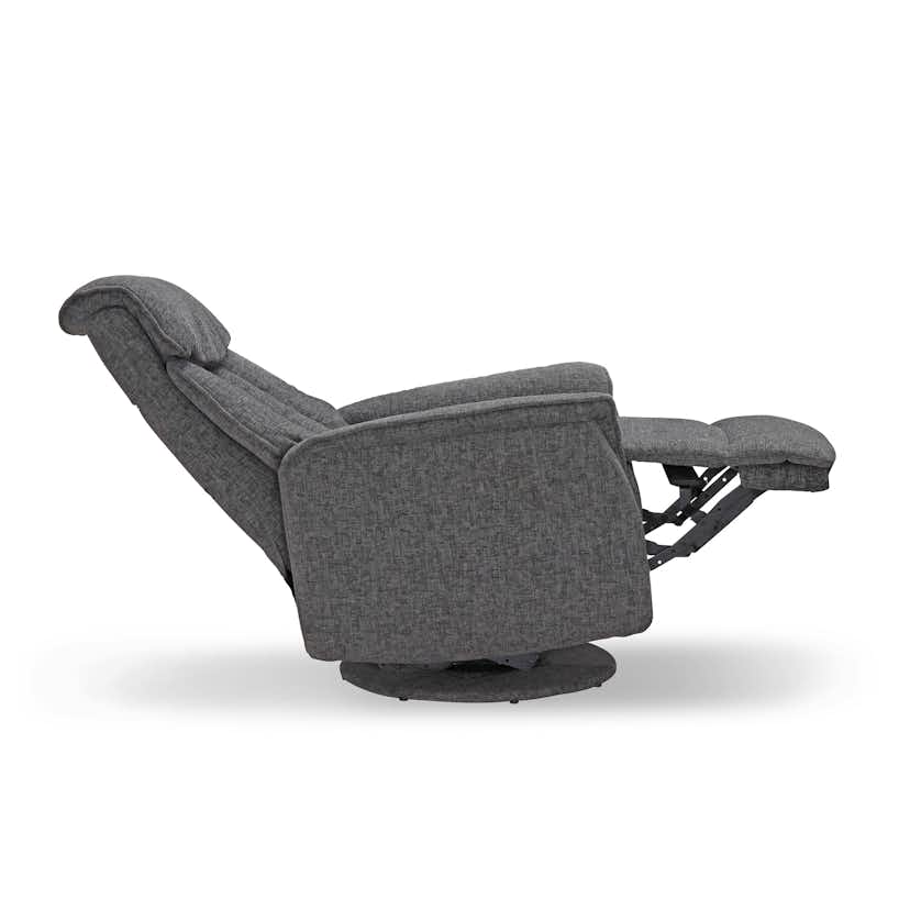 Reclinerfåtölj Hagagruppen Umeå Snurrbar Grå Fåtölj