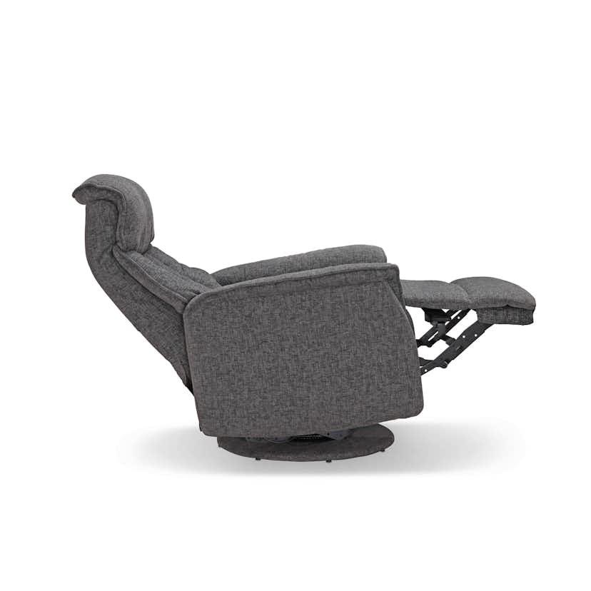Reclinerfåtölj Hagagruppen Umeå Snurrbar Grå Fåtölj