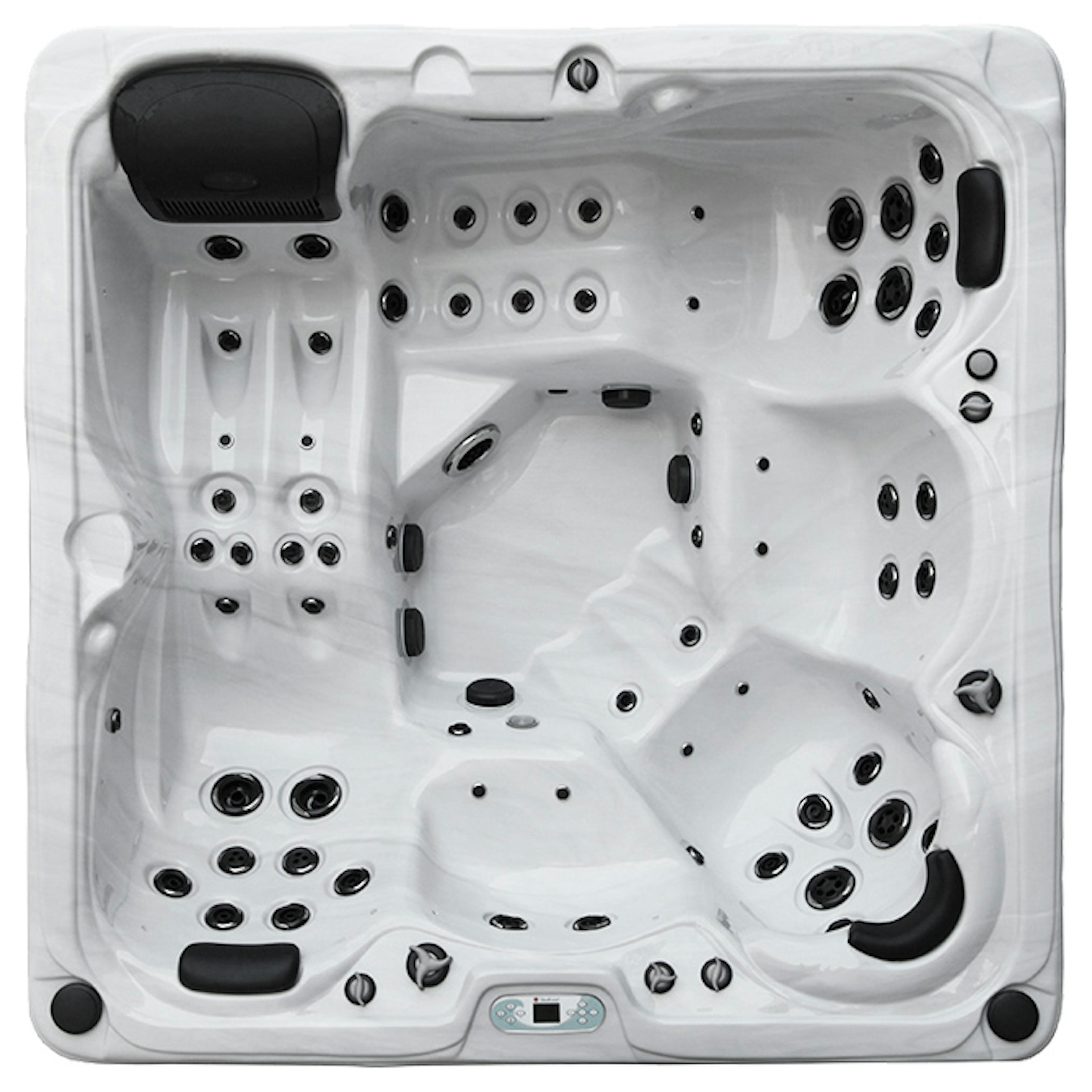 Utespa DenForm Spacious 75 Jets Spabad för 5 Personer