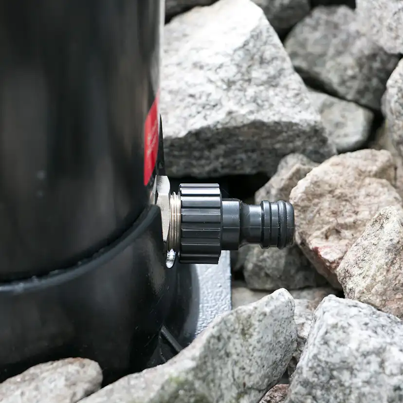 Utedusch Planet Pool Classic 2-Delad Soluppvärmd Trädgårdsdusch 20L