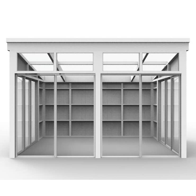 Komplett Fristående Uterum Landskap Gnistra Förlängd sommar 14,8 kvm