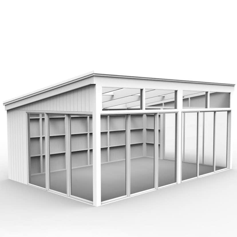 Komplett Fristående Uterum Landskap Gnistra Sommar 23,8 kvm