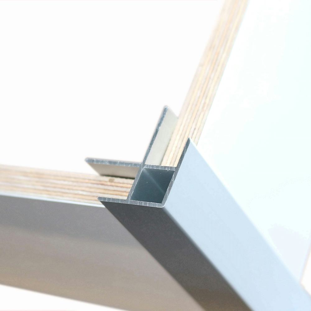 Utvändig Hörnlist BerryAlloc Wall & Water 2,4 m Aluminium