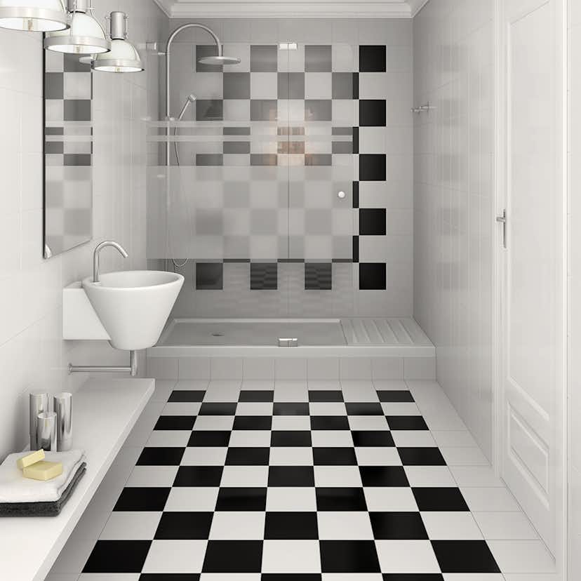 Klinker Tenfors Monocolor Negro 20x20 cm